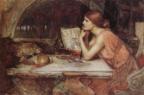 John William Waterhouse Sketch of Circe Sweden oil painting art